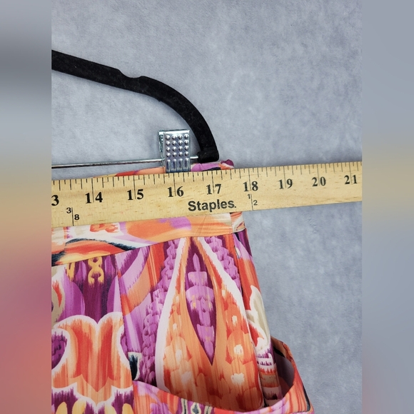 CHICO'S Skort Paisley‎ Print Active Athleisure Golf Tennis Multicolor Size 14 - Picture 5 of 10
